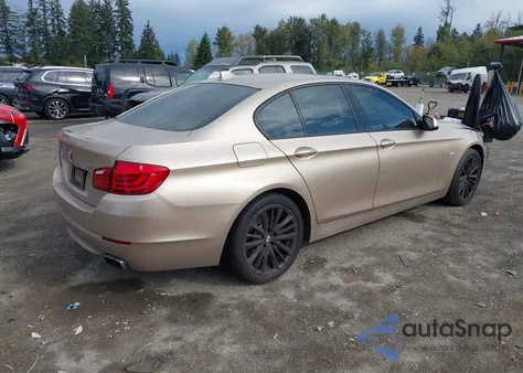 2011 BMW 550I из США, поврежденный, VIN WBAFR9C53BC270043